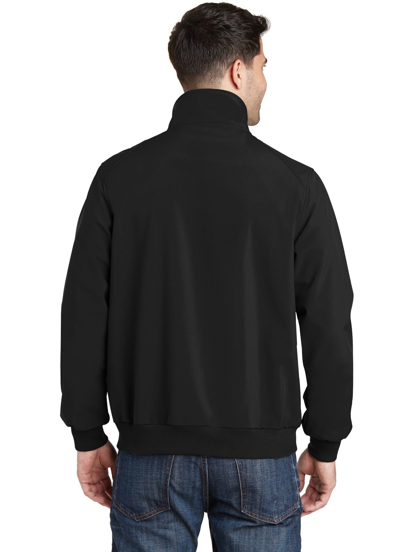 no-logo Port Authority Soft Shell Bomber Jacket-Regular-Port Authority-Thread Logic