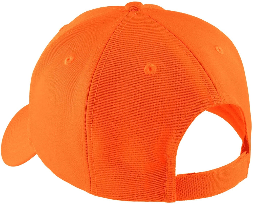 no-logo Port Authority Solid Enhanced Visibility Cap-Regular-Port Authority-Thread Logic