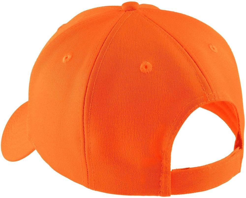 no-logo Port Authority Solid Enhanced Visibility Cap-Regular-Port Authority-Thread Logic