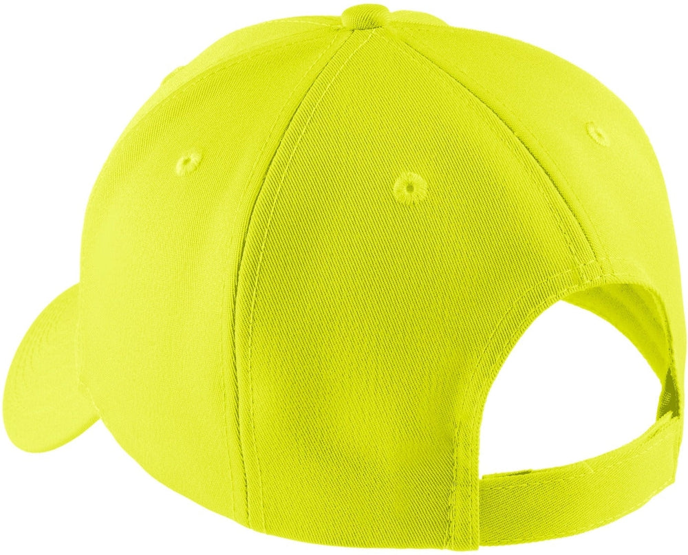 no-logo Port Authority Solid Enhanced Visibility Cap-Regular-Port Authority-Thread Logic