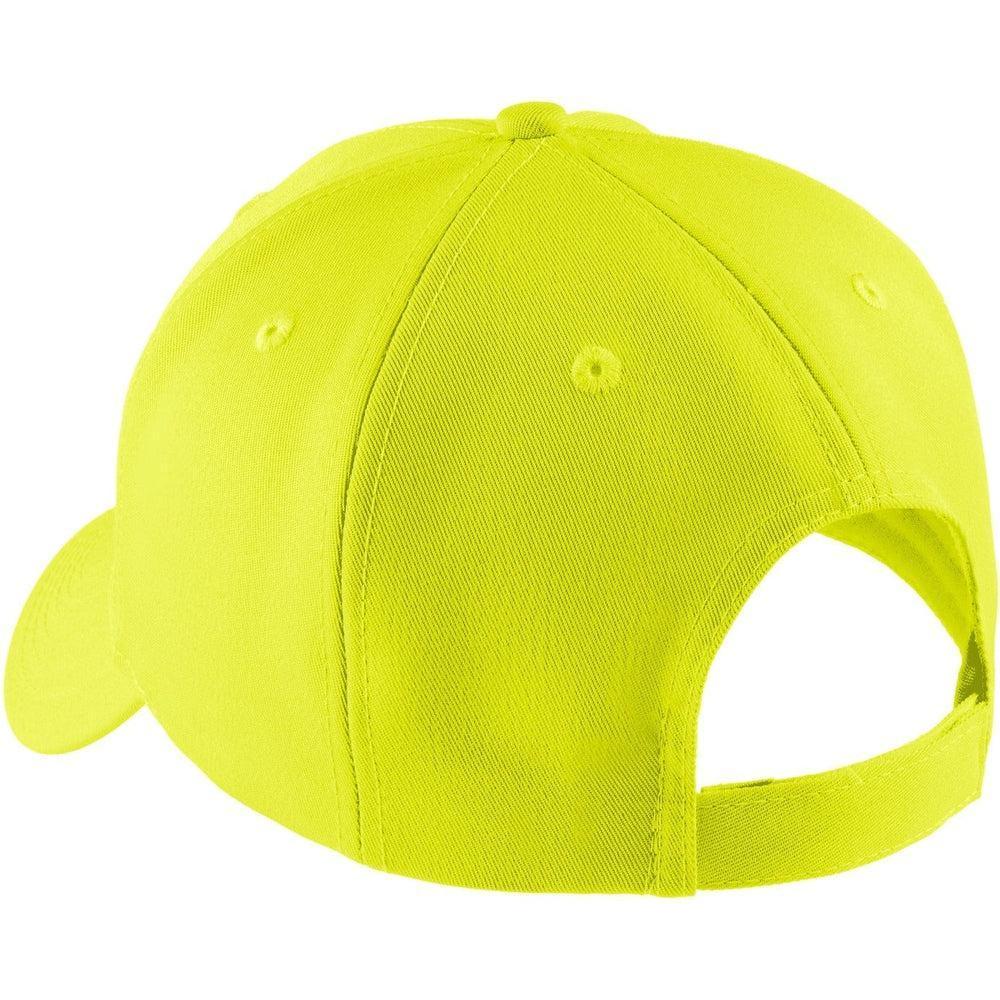 no-logo Port Authority Solid Enhanced Visibility Cap-Headwear-Port Authority-Thread Logic
