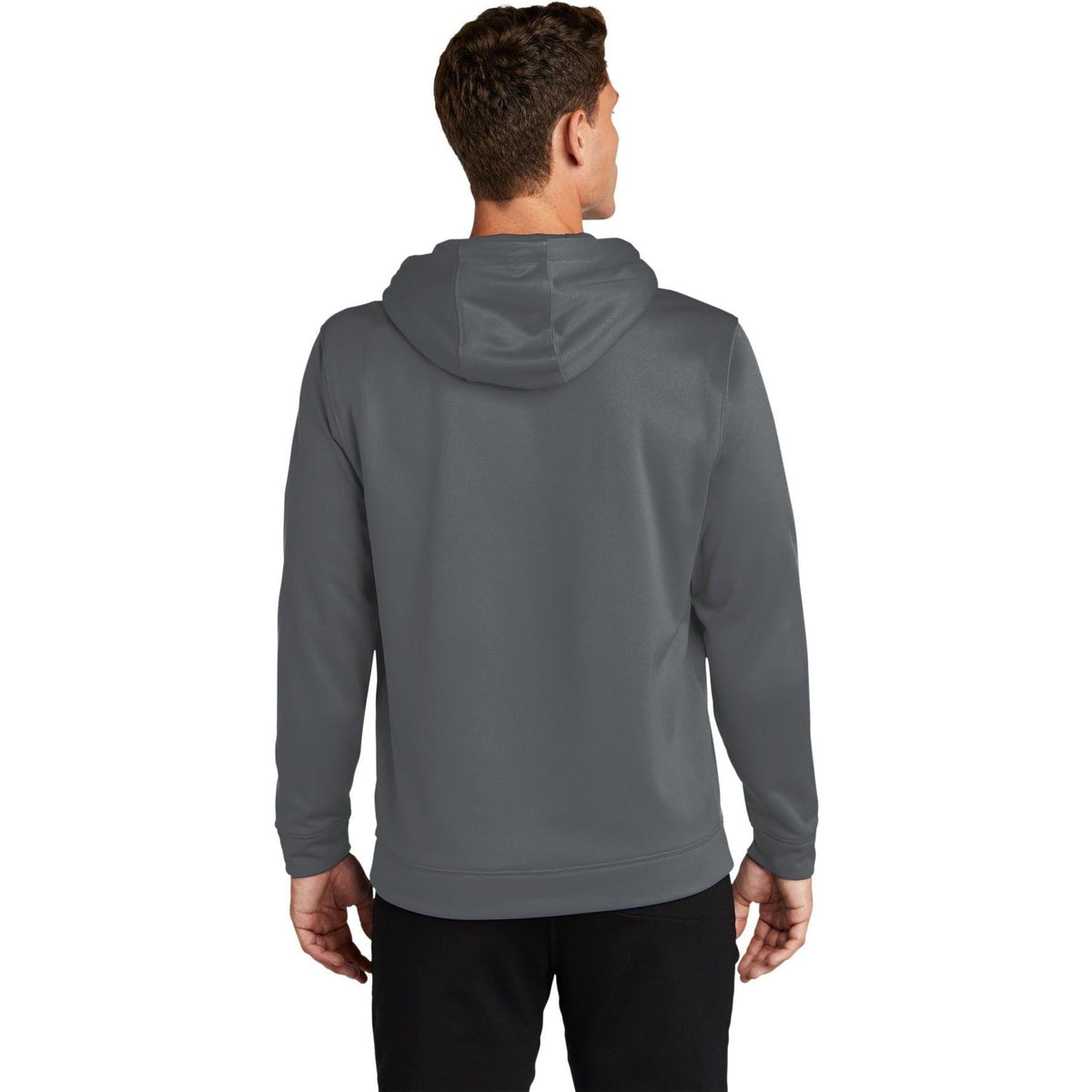 no-logo Port Authority Sport-Wick Fleece Hooded Pullover-Hoodies-Port Authority-Thread Logic