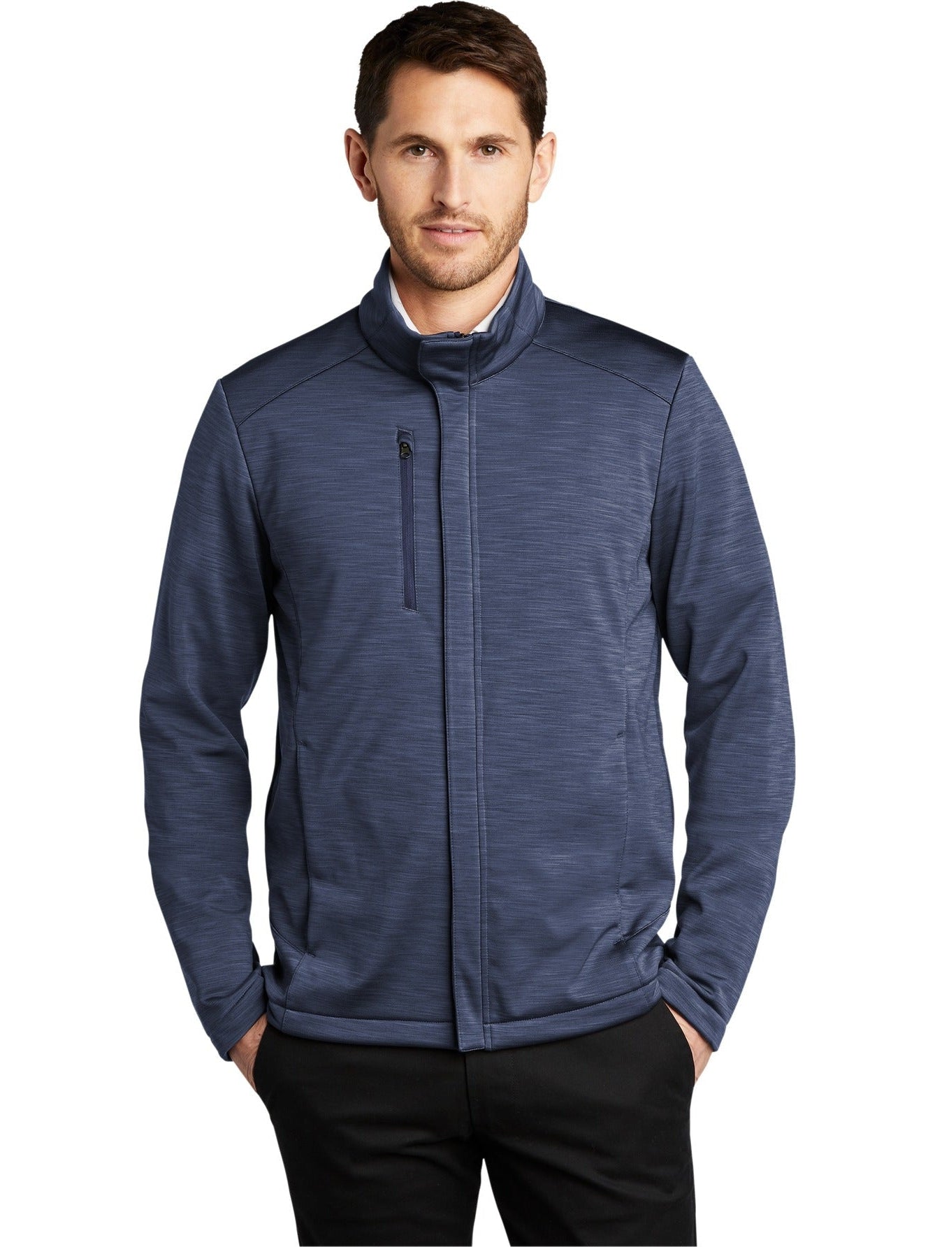no-logo Port Authority Stream Soft Shell Jacket-Regular-Port Authority-Thread Logic