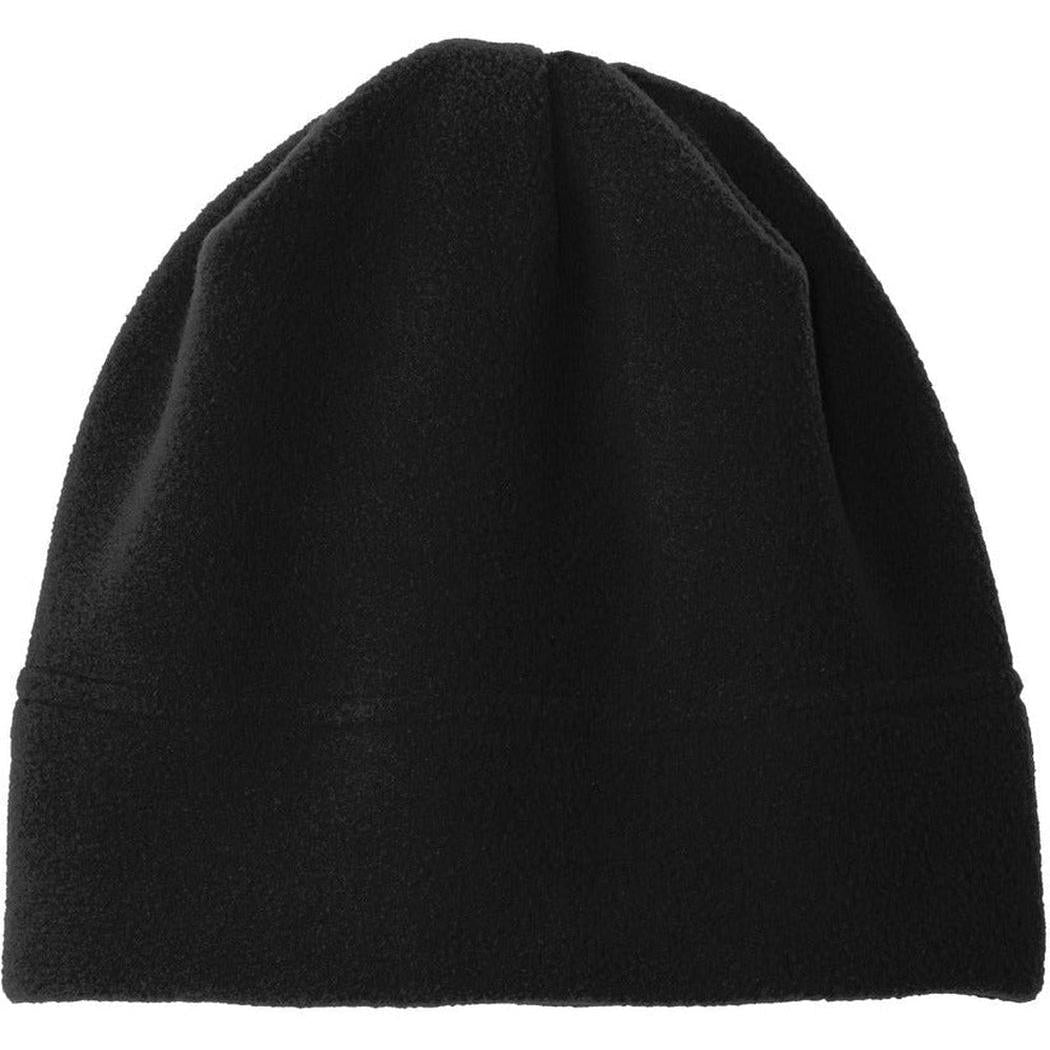 no-logo Port Authority Stretch Fleece Beanie-Headwear-Port Authority-Black-OSFA-Thread Logic