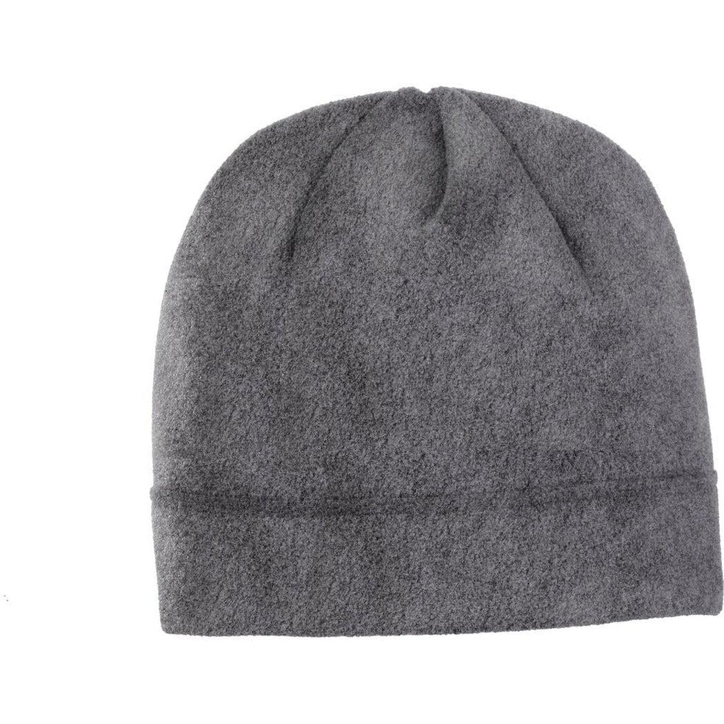 no-logo Port Authority Stretch Fleece Beanie-Headwear-Port Authority-Midnight Heather-OSFA-Thread Logic