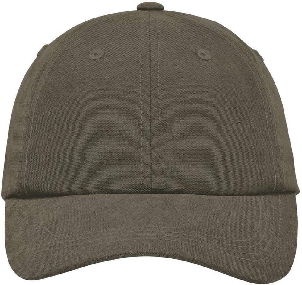 Port Authority Sueded Cap-Regular-Port Authority-Olive-OSFA-Thread Logic