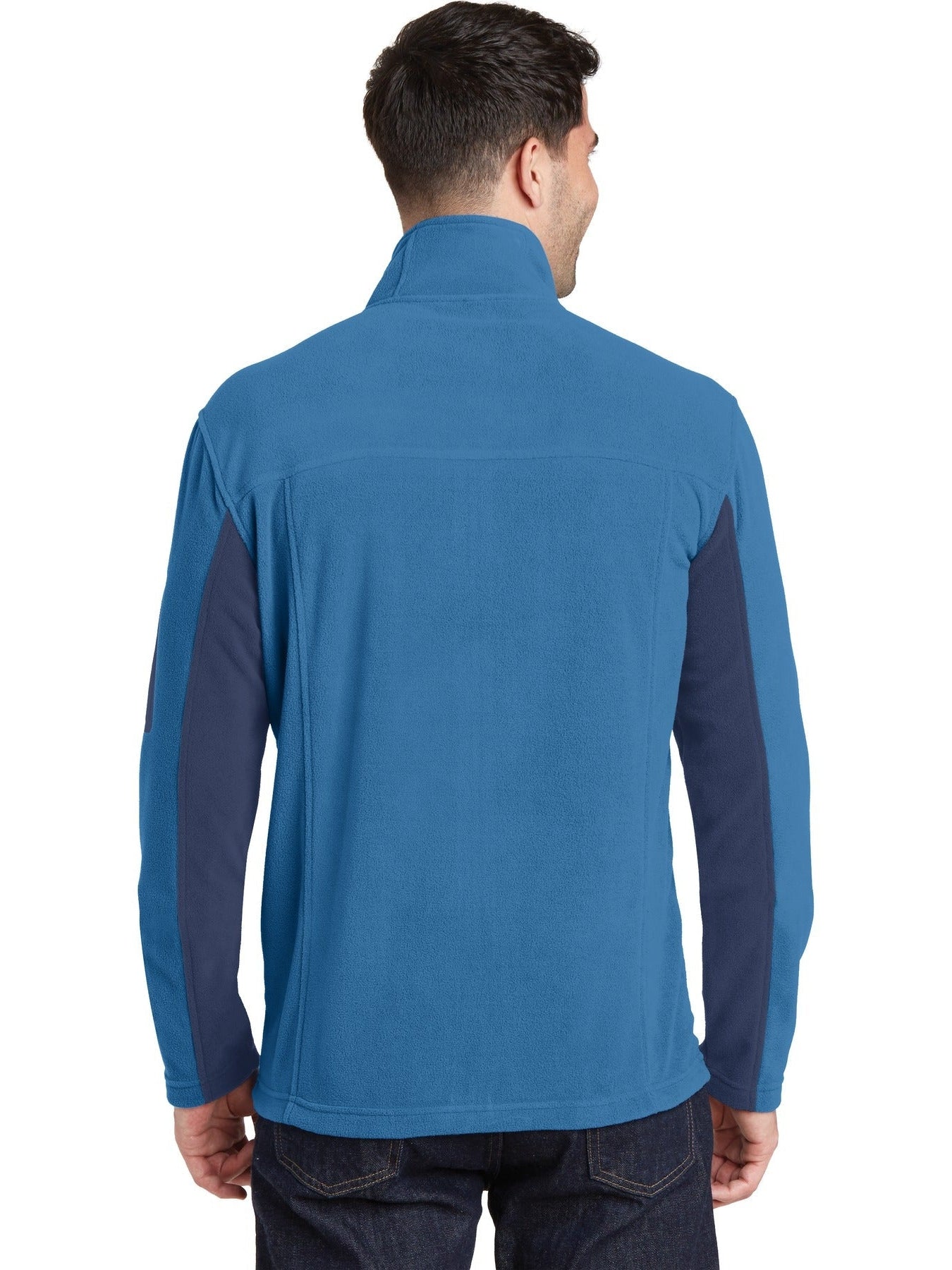 no-logo Port Authority Summit Fleece Full-Zip Jacket-Regular-Port Authority-Thread Logic