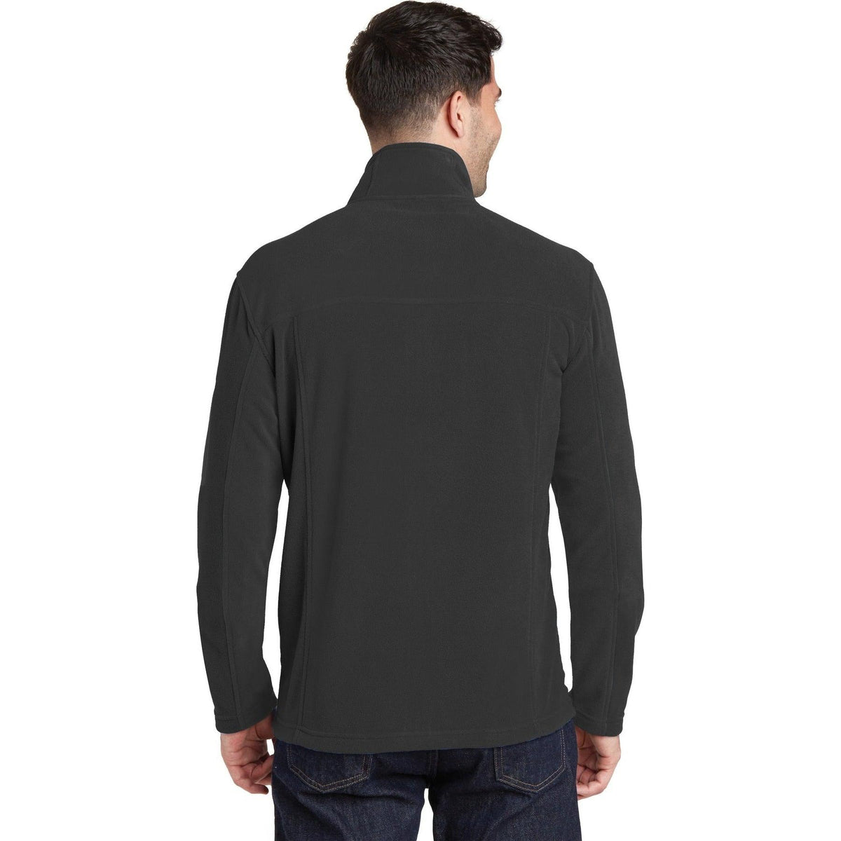 no-logo Port Authority Summit Fleece Full-Zip Jacket-Regular-Port Authority-Thread Logic
