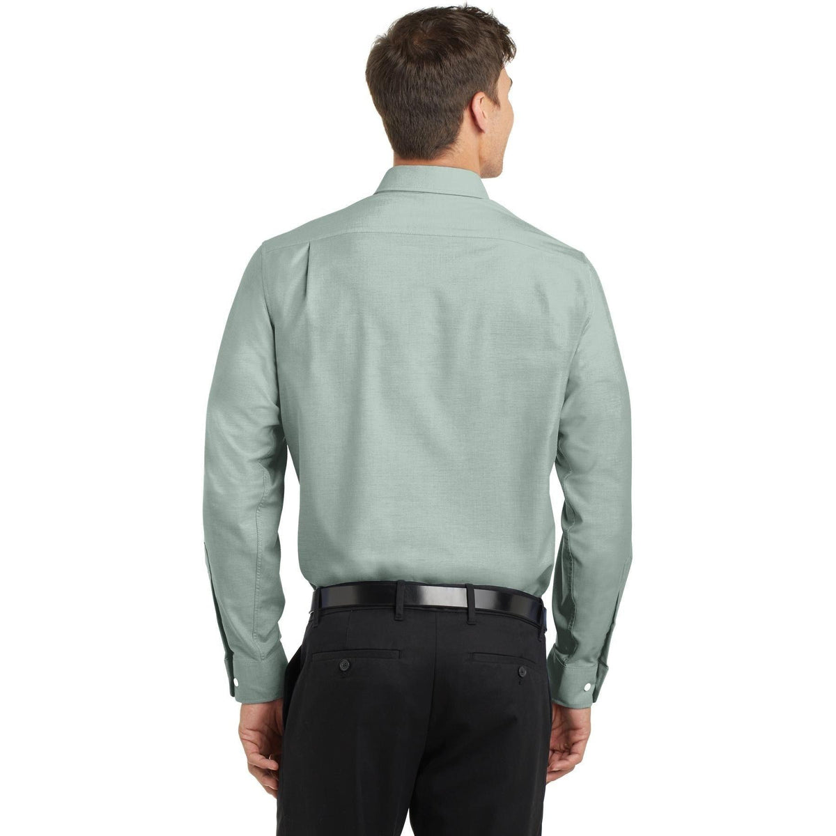 no-logo Port Authority SuperPro Oxford Shirt-Dress Shirts-Port Authority-Thread Logic