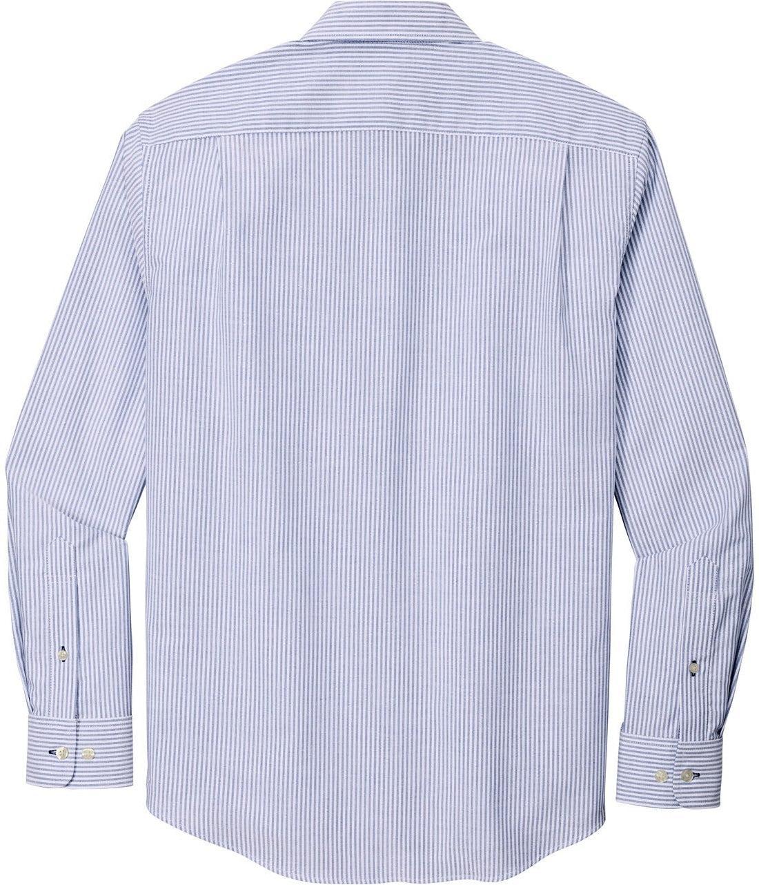 no-logo Port Authority SuperPro Oxford Stripe Shirt-Regular-Port Authority-Thread Logic