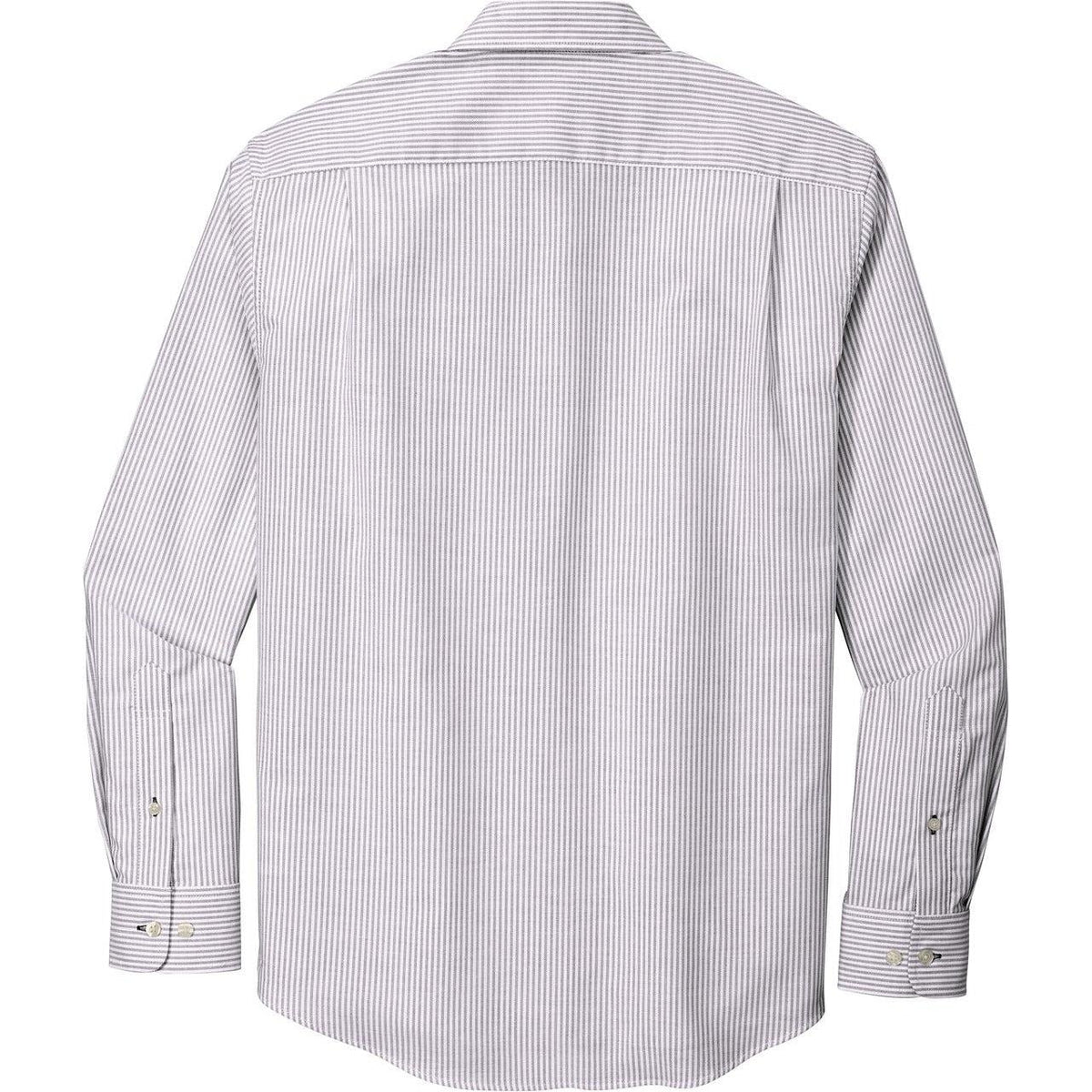 no-logo Port Authority SuperPro Oxford Stripe Shirt-Regular-Port Authority-Thread Logic