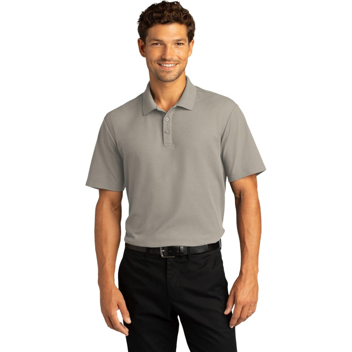 no-logo Port Authority SuperPro React Polo-Regular-Port Authority-Thread Logic