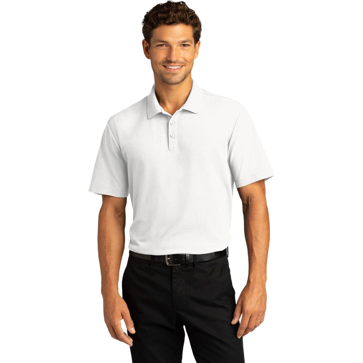 no-logo Port Authority SuperPro React Polo-Regular-Port Authority-Thread Logic