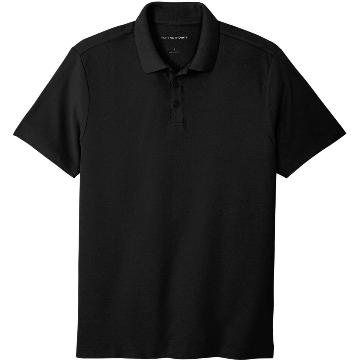 no-logo Port Authority SuperPro React Polo