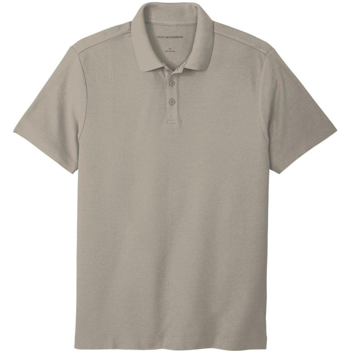 no-logo Port Authority SuperPro React Polo