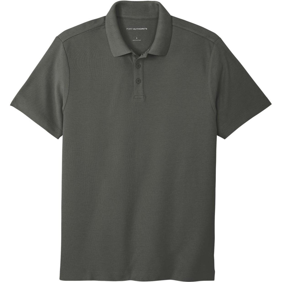 no-logo Port Authority SuperPro React Polo