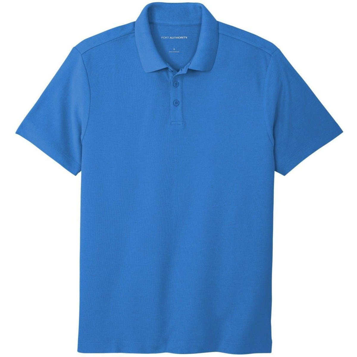 no-logo Port Authority SuperPro React Polo