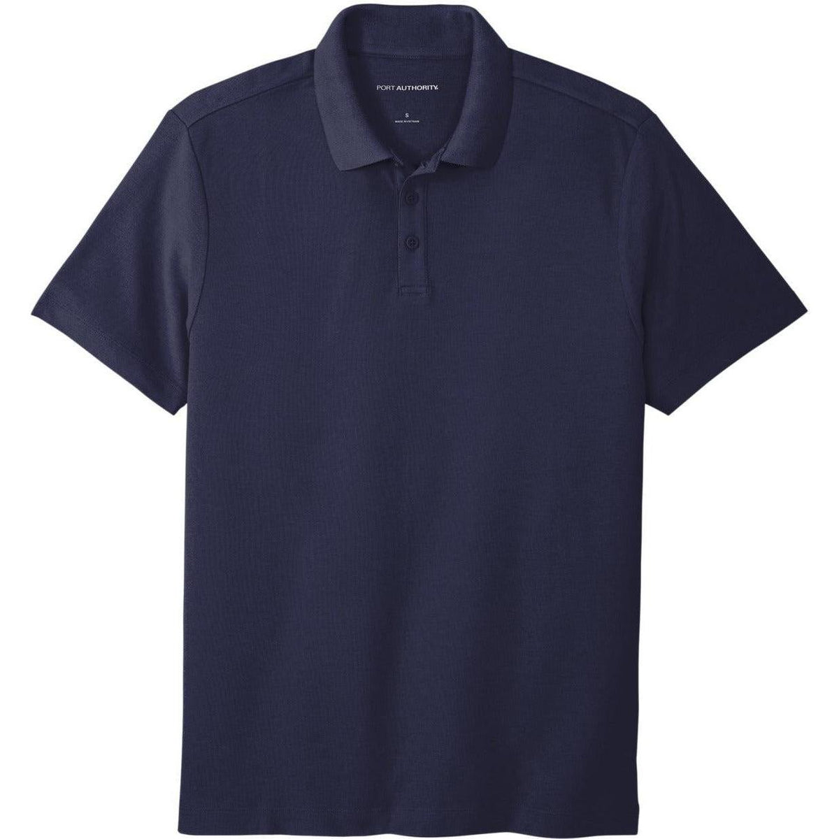 no-logo Port Authority SuperPro React Polo