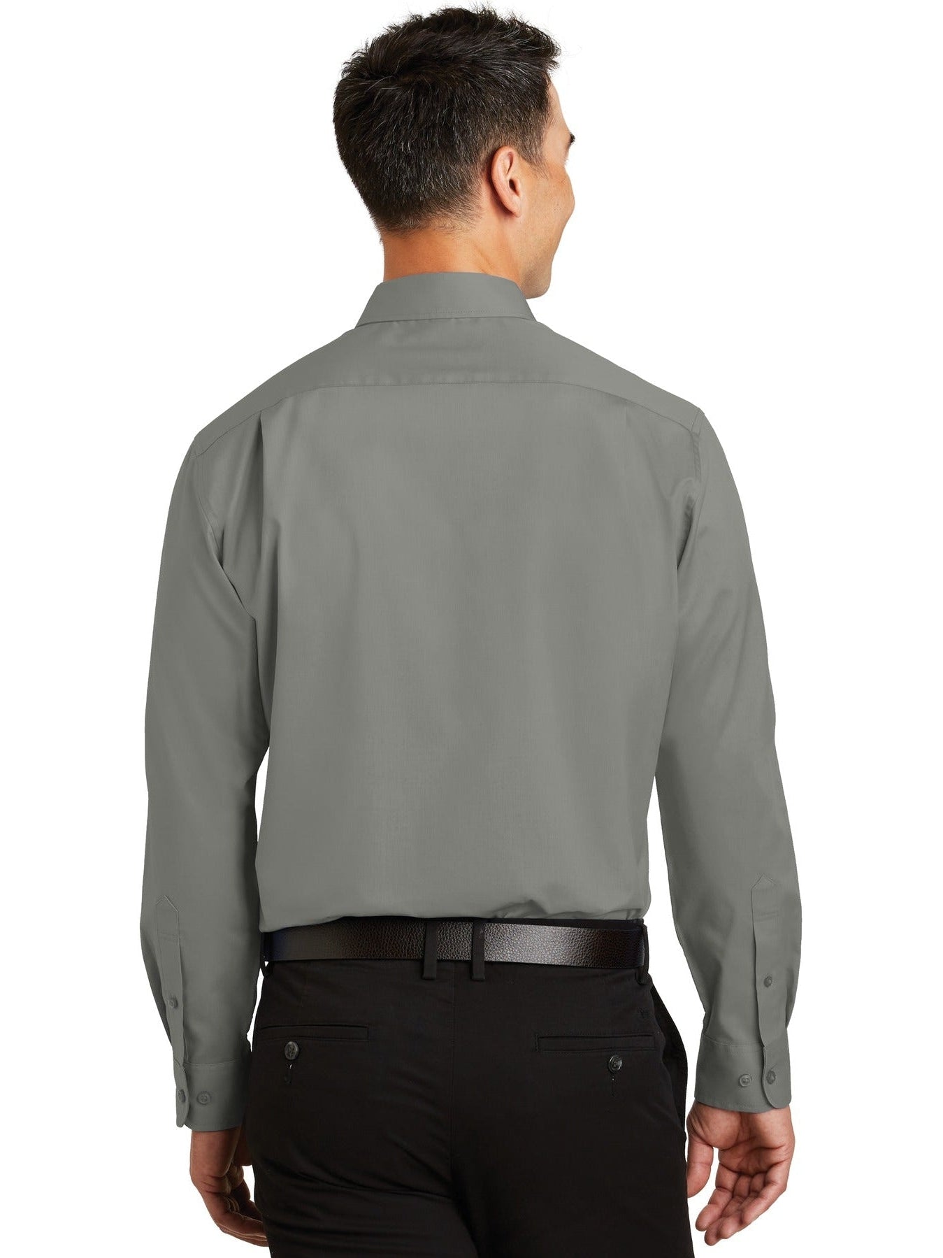 no-logo Port Authority Superpro Twill Shirt-Regular-Port Authority-Thread Logic