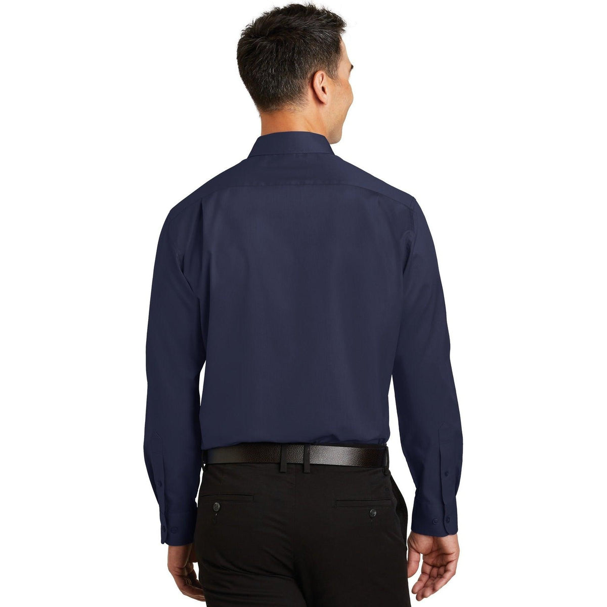 no-logo Port Authority Superpro Twill Shirt-Regular-Port Authority-Thread Logic