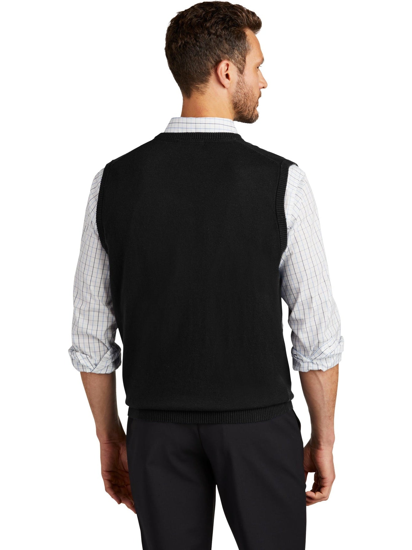 no-logo Port Authority Sweater Vest-Regular-Port Authority-Thread Logic