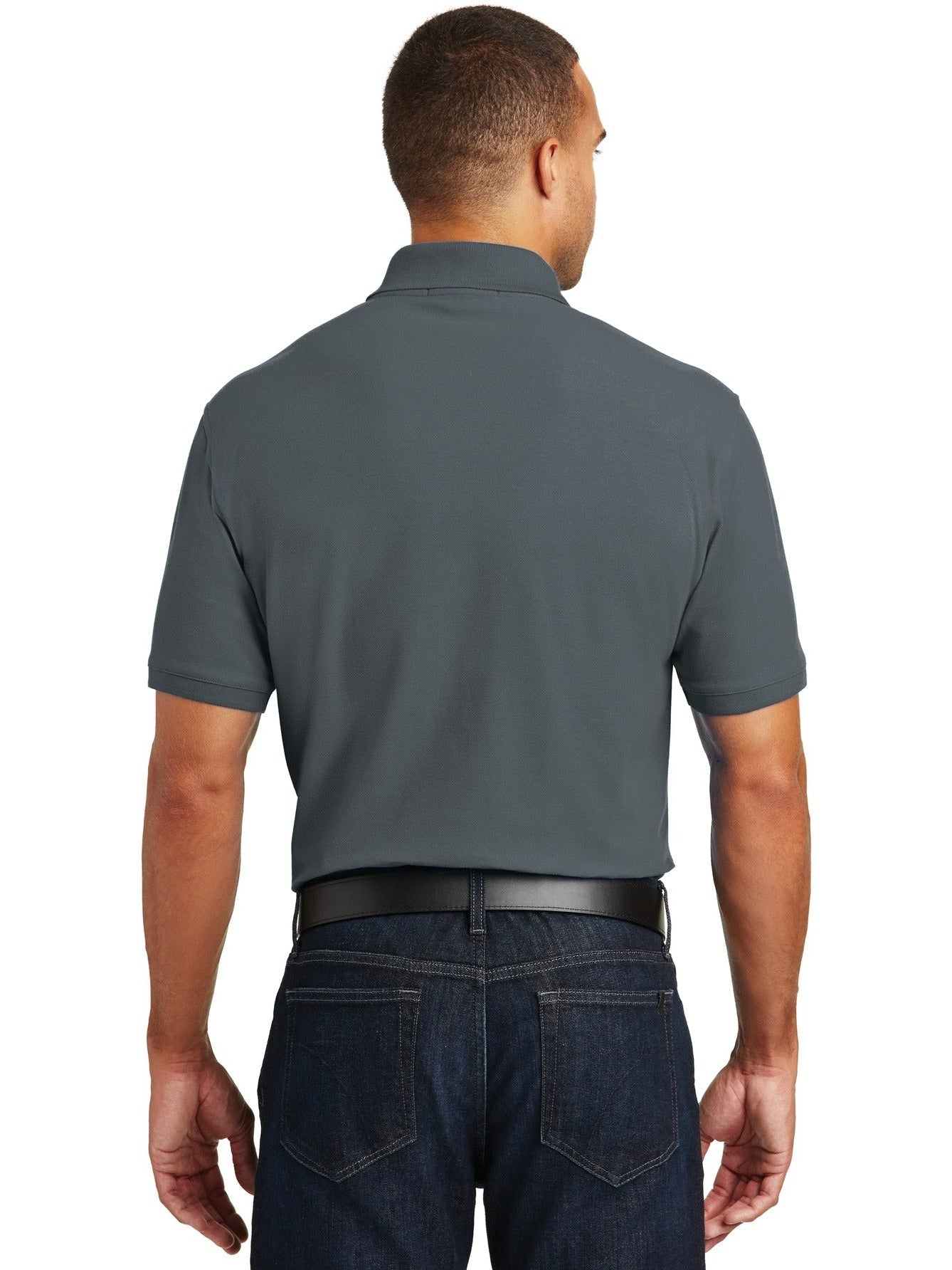 no-logo Port Authority Tall Core Classic Pique Polo-Regular-Port Authority-Thread Logic
