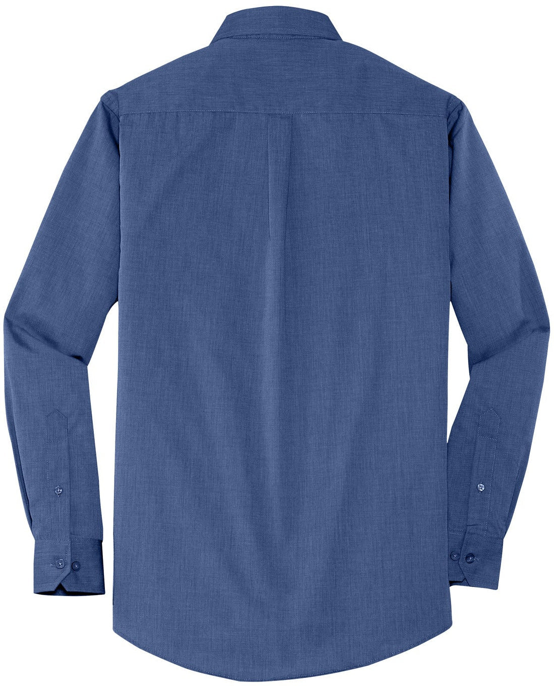 no-logo Port Authority Tall Crosshatch Easy Care Shirt-Regular-Port Authority-Thread Logic