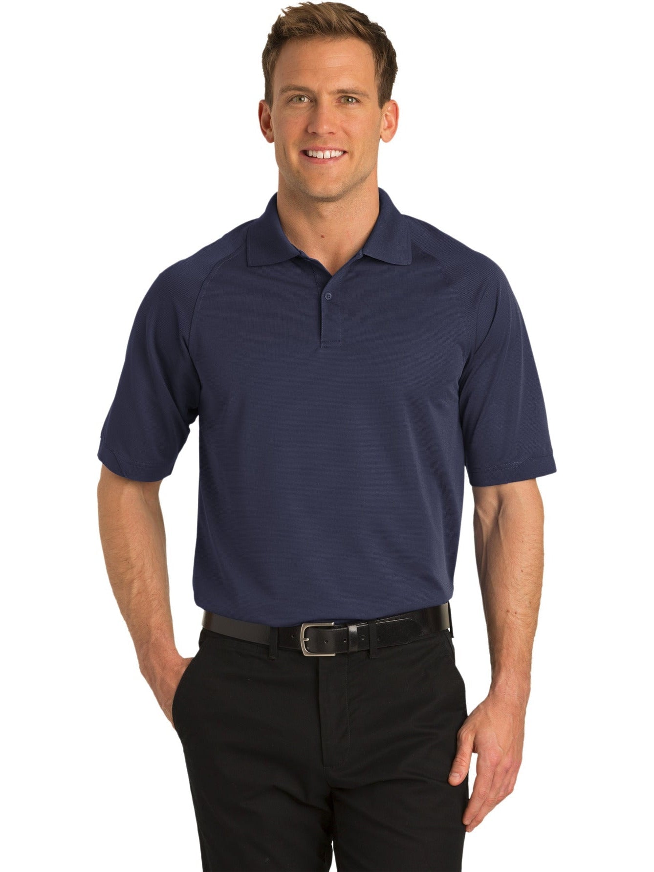 no-logo Port Authority Tall Dry Zone Ottoman Polo-Regular-Port Authority-Thread Logic