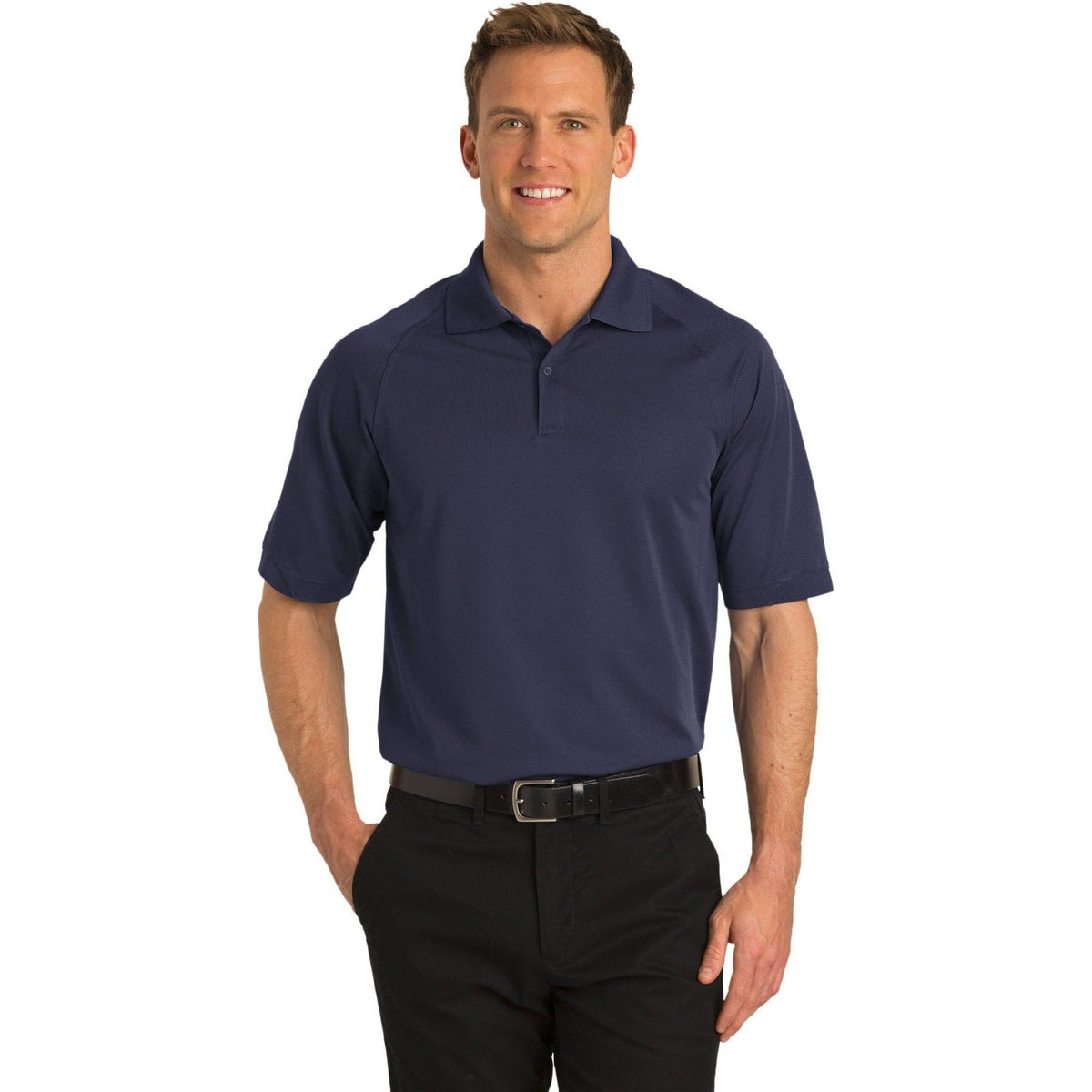 no-logo Port Authority Tall Dry Zone Ottoman Polo-Regular-Port Authority-Thread Logic