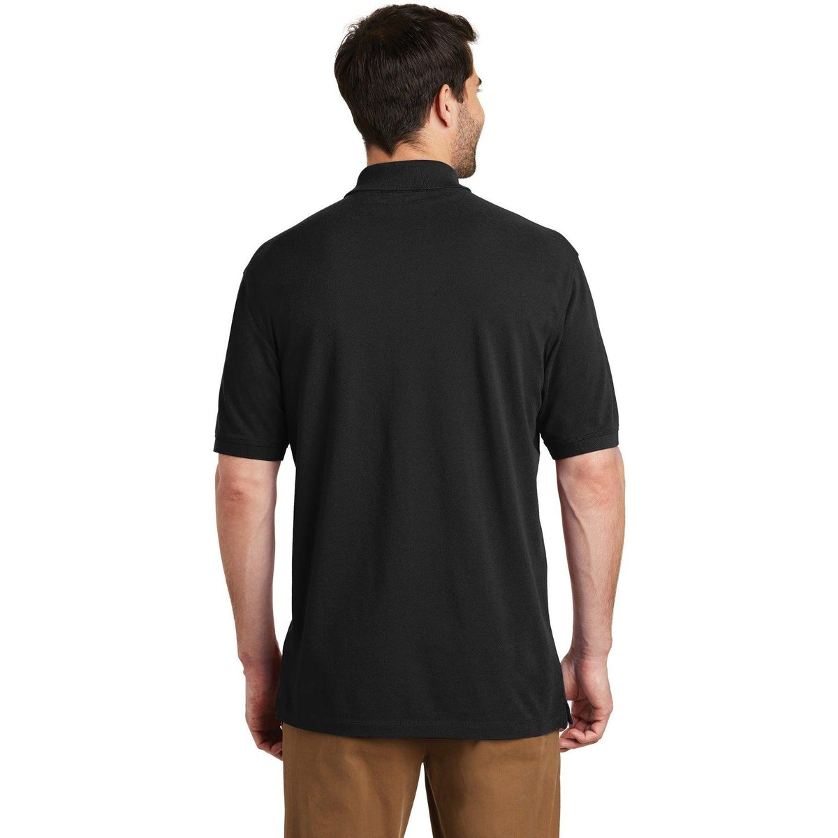 no-logo Port Authority Tall EZCotton Polo-Regular-Port Authority-Thread Logic
