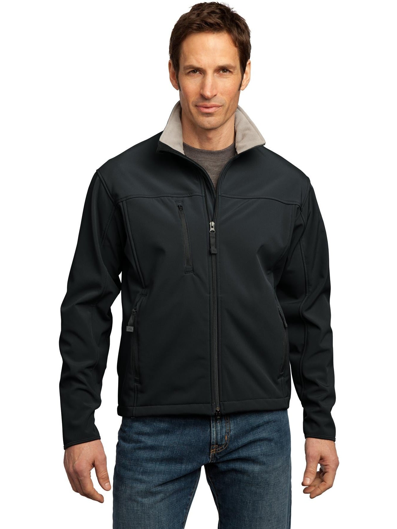 no-logo Port Authority Tall Glacier Soft Shell Jacket-Regular-Port Authority-Thread Logic