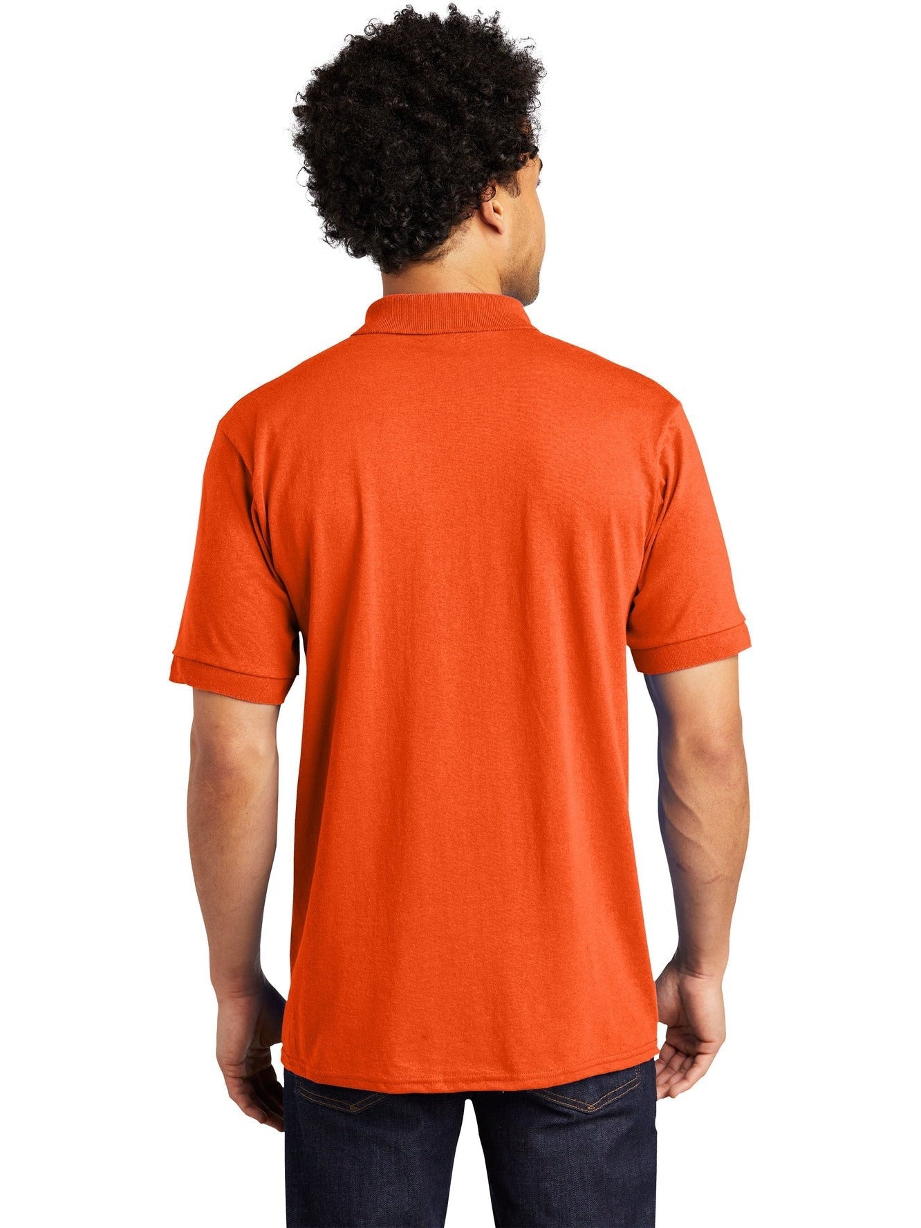 no-logo Port Authority Tall Jersey Knit Polo-Regular-Port Authority-Thread Logic