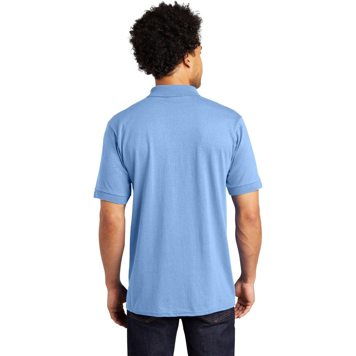 no-logo Port Authority Tall Jersey Knit Polo-Regular-Port Authority-Thread Logic