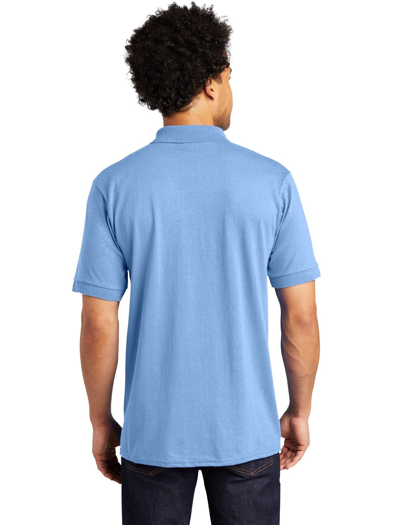 no-logo Port Authority Tall Jersey Knit Polo-Regular-Port Authority-Thread Logic