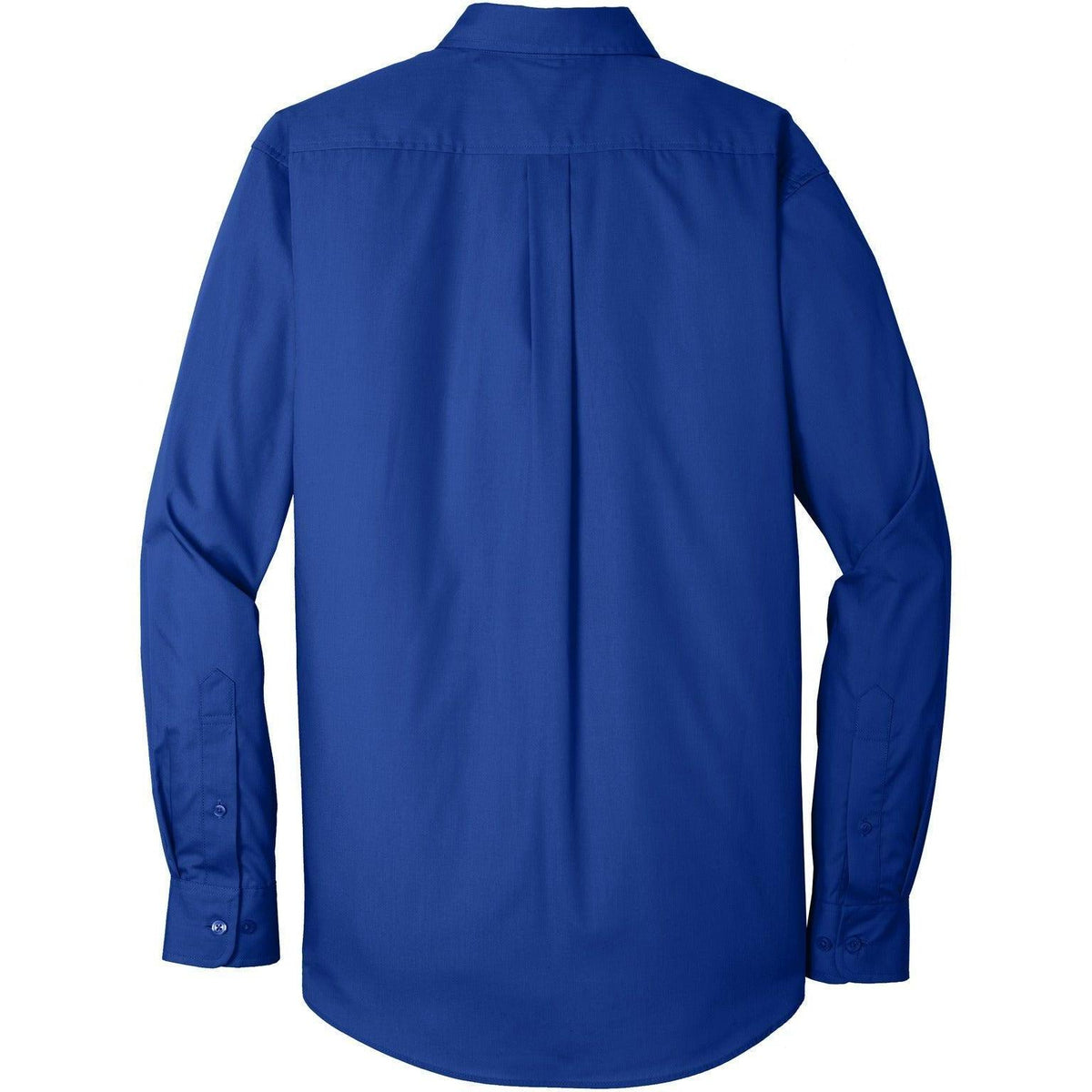 no-logo Port Authority Tall Long Sleeve Carefree Poplin Shirt-Dress Shirts-Port Authority-Thread Logic