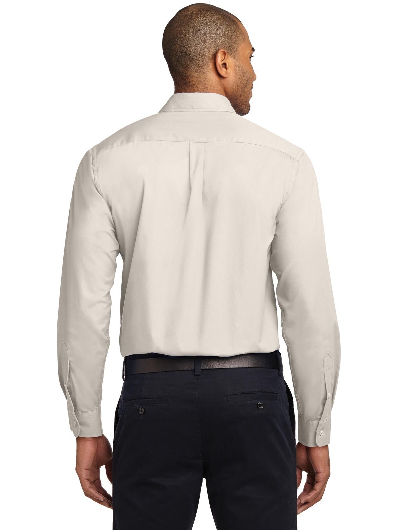 no-logo Port Authority Tall Long Sleeve Easy Care Shirt-Regular-Port Authority-Thread Logic