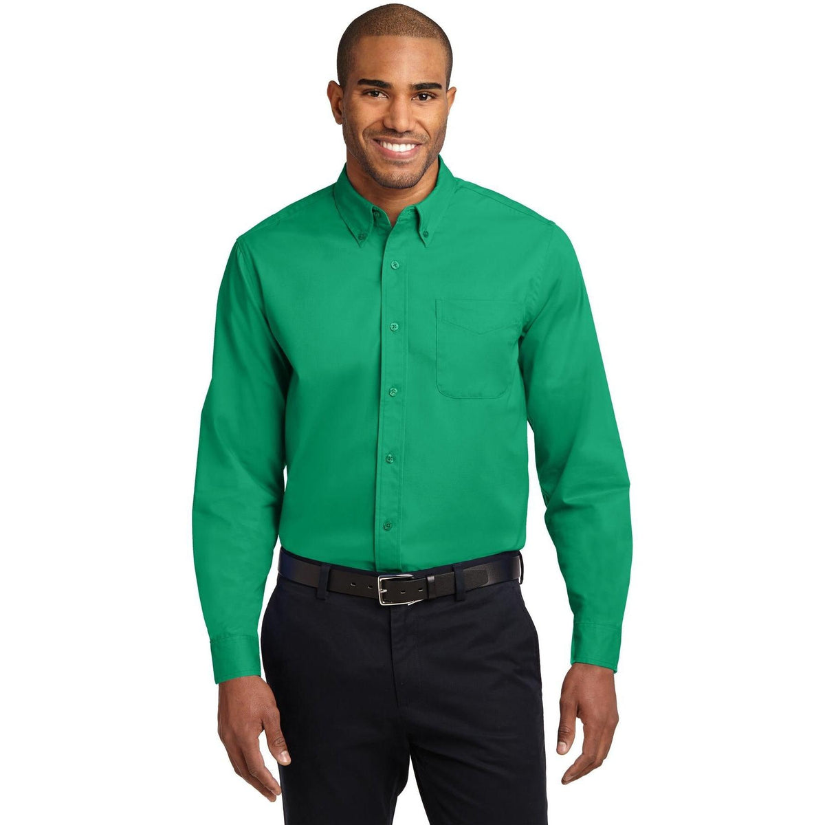 no-logo Port Authority Tall Long Sleeve Easy Care Shirt-Dress Shirts-Port Authority-Thread Logic