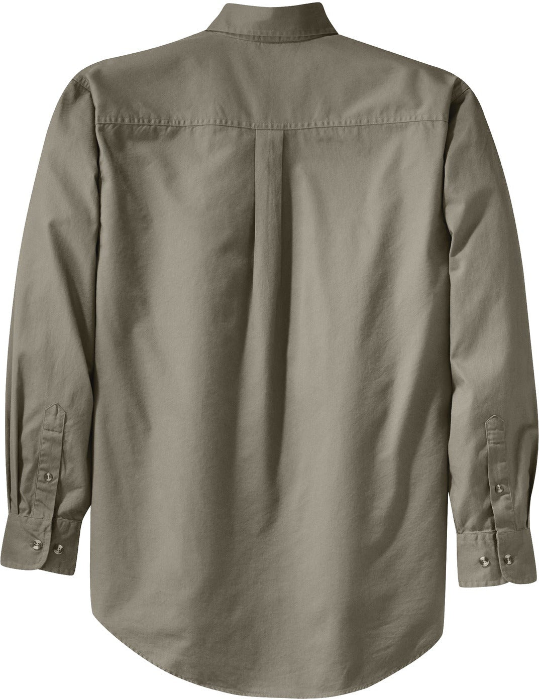 no-logo Port Authority Tall Long Sleeve Twill Shirt-Regular-Port Authority-Thread Logic