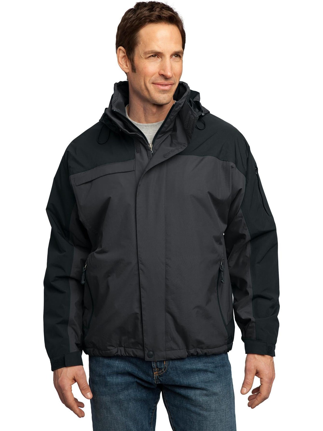 no-logo Port Authority Tall Nootka Jacket-Regular-Port Authority-Thread Logic
