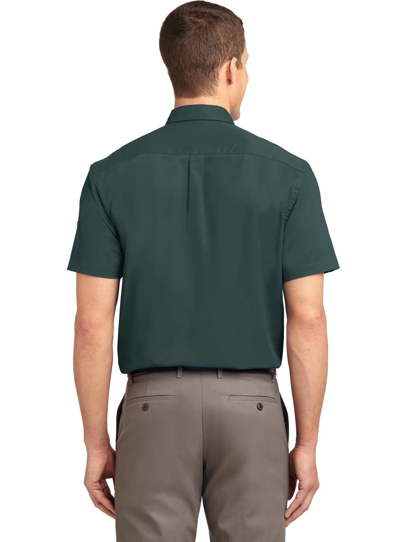 no-logo Port Authority Tall Short Sleeve Easy Care Shirt-Regular-Port Authority-Thread Logic