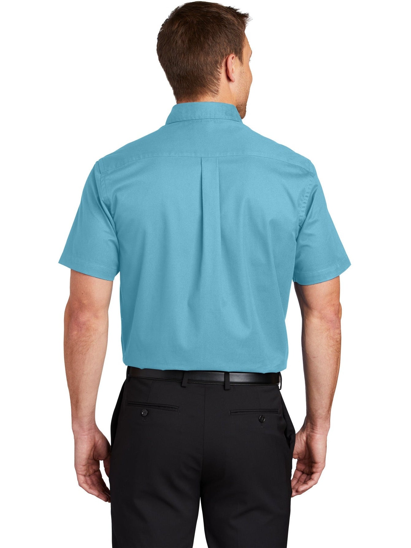 no-logo Port Authority Tall Short Sleeve Easy Care Shirt-Regular-Port Authority-Thread Logic