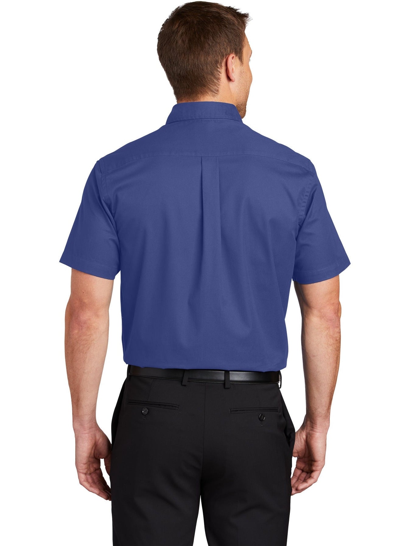 no-logo Port Authority Tall Short Sleeve Easy Care Shirt-Regular-Port Authority-Thread Logic