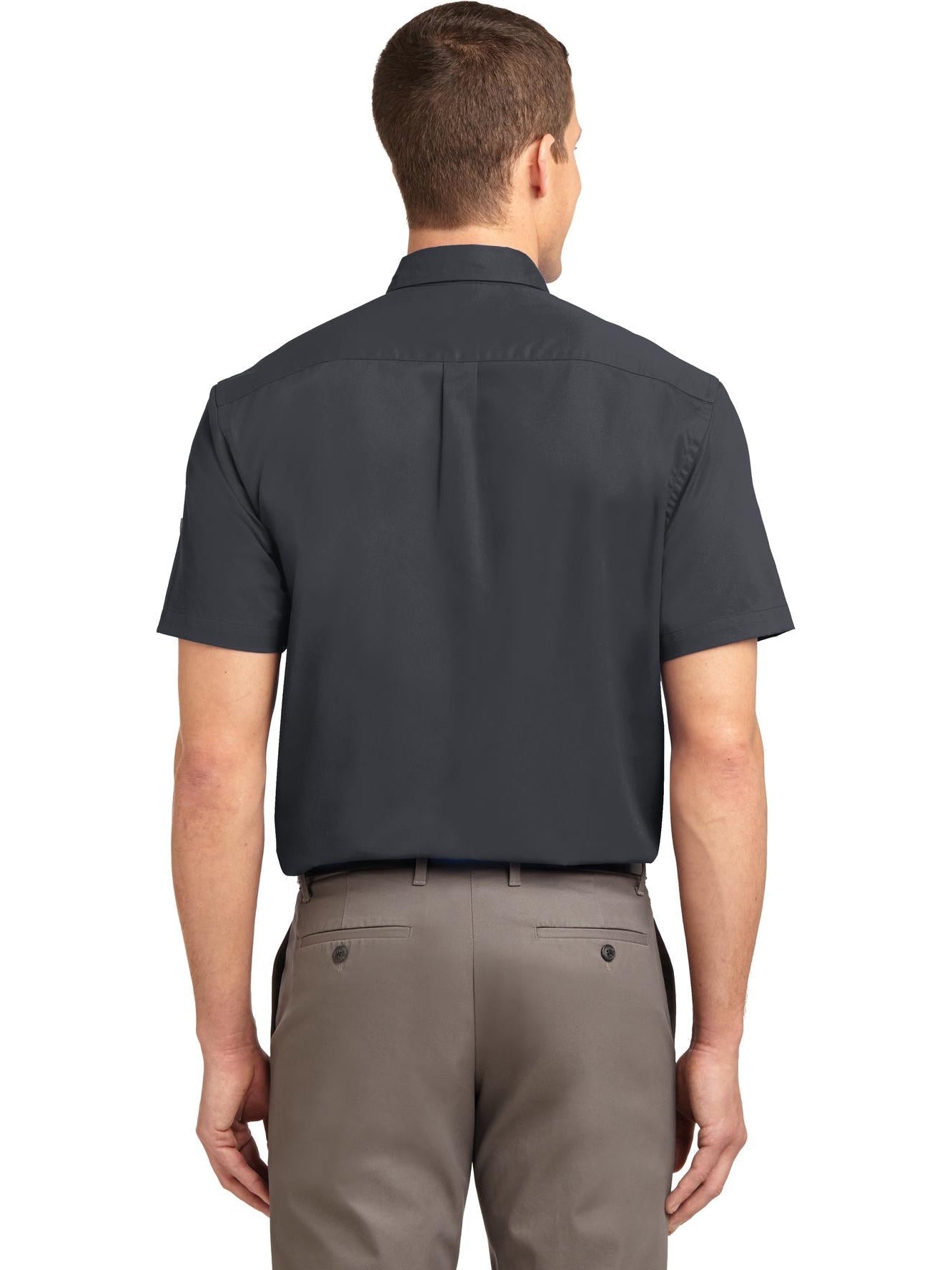 no-logo Port Authority Tall Short Sleeve Easy Care Shirt-Regular-Port Authority-Thread Logic