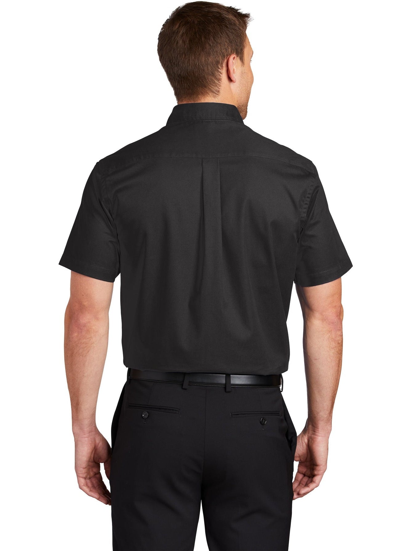 no-logo Port Authority Tall Short Sleeve Easy Care Shirt-Regular-Port Authority-Thread Logic