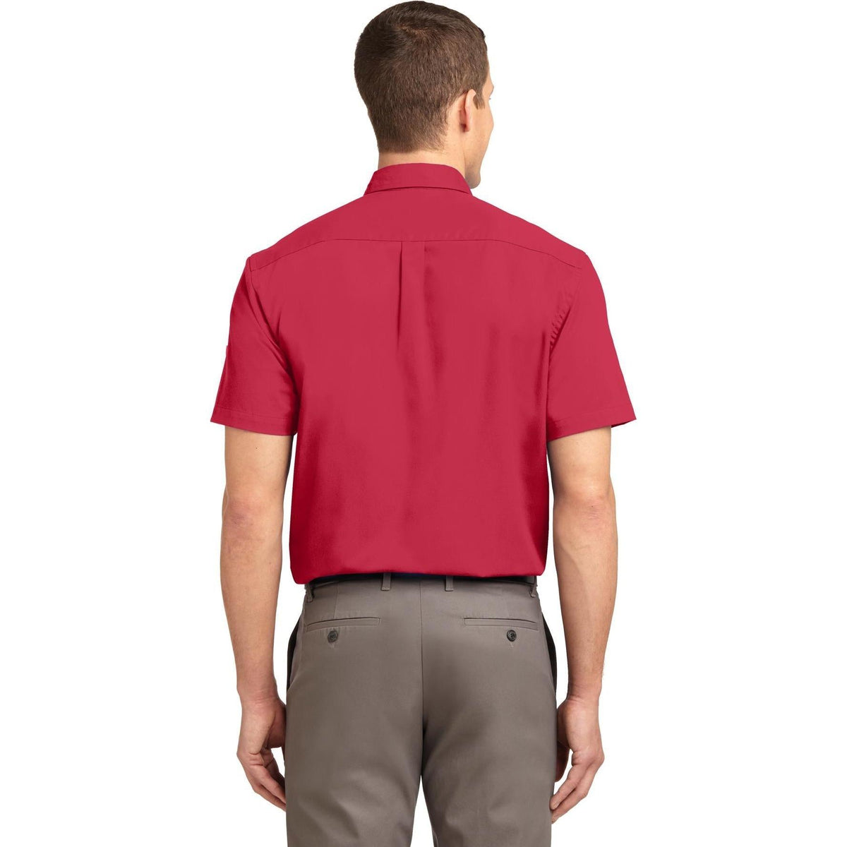 no-logo Port Authority Tall Short Sleeve Easy Care Shirt-Dress Shirts-Port Authority-Thread Logic