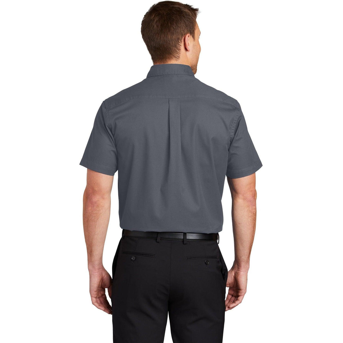 no-logo Port Authority Tall Short Sleeve Easy Care Shirt-Dress Shirts-Port Authority-Thread Logic
