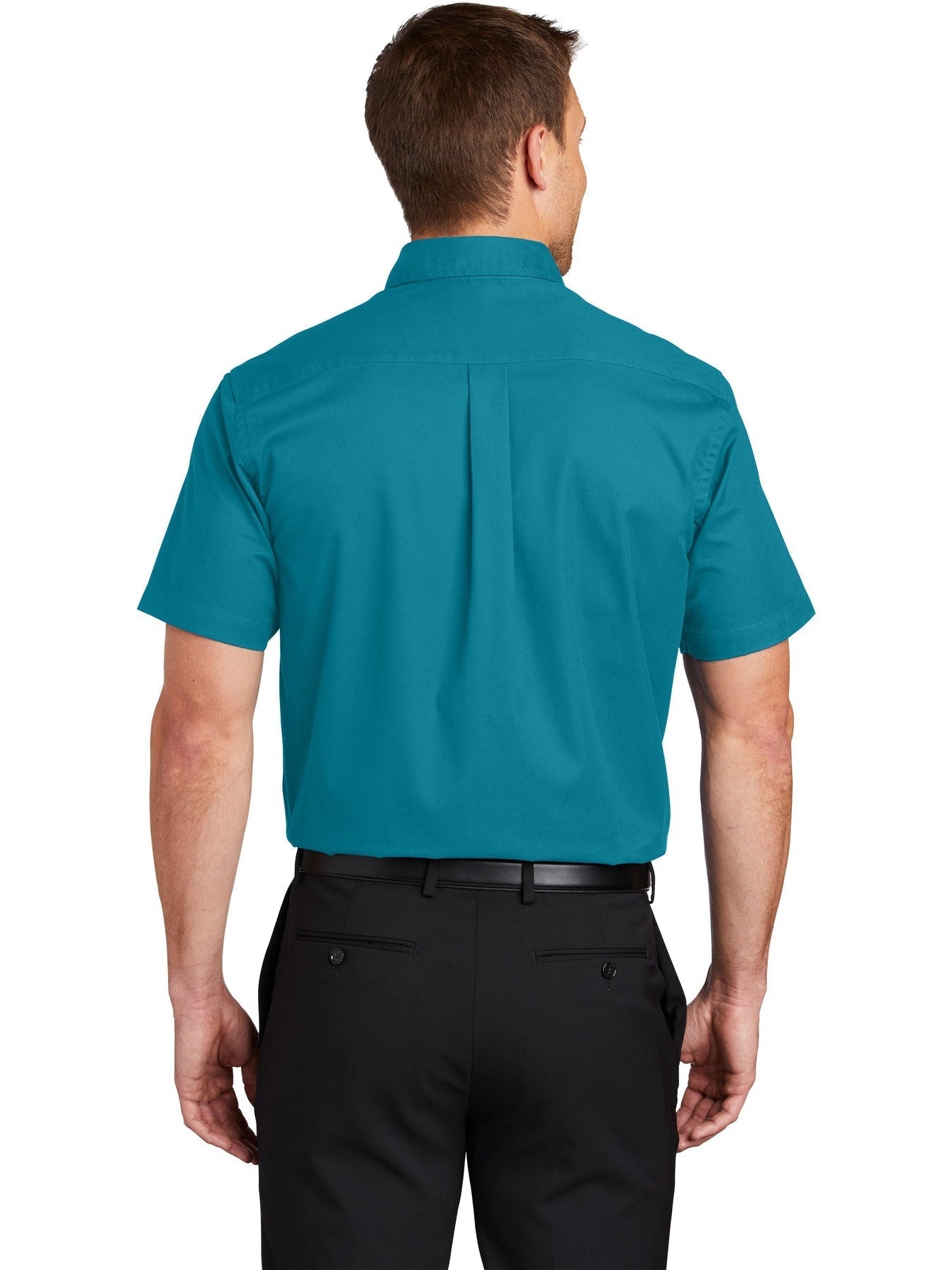 no-logo Port Authority Tall Short Sleeve Easy Care Shirt-Regular-Port Authority-Thread Logic