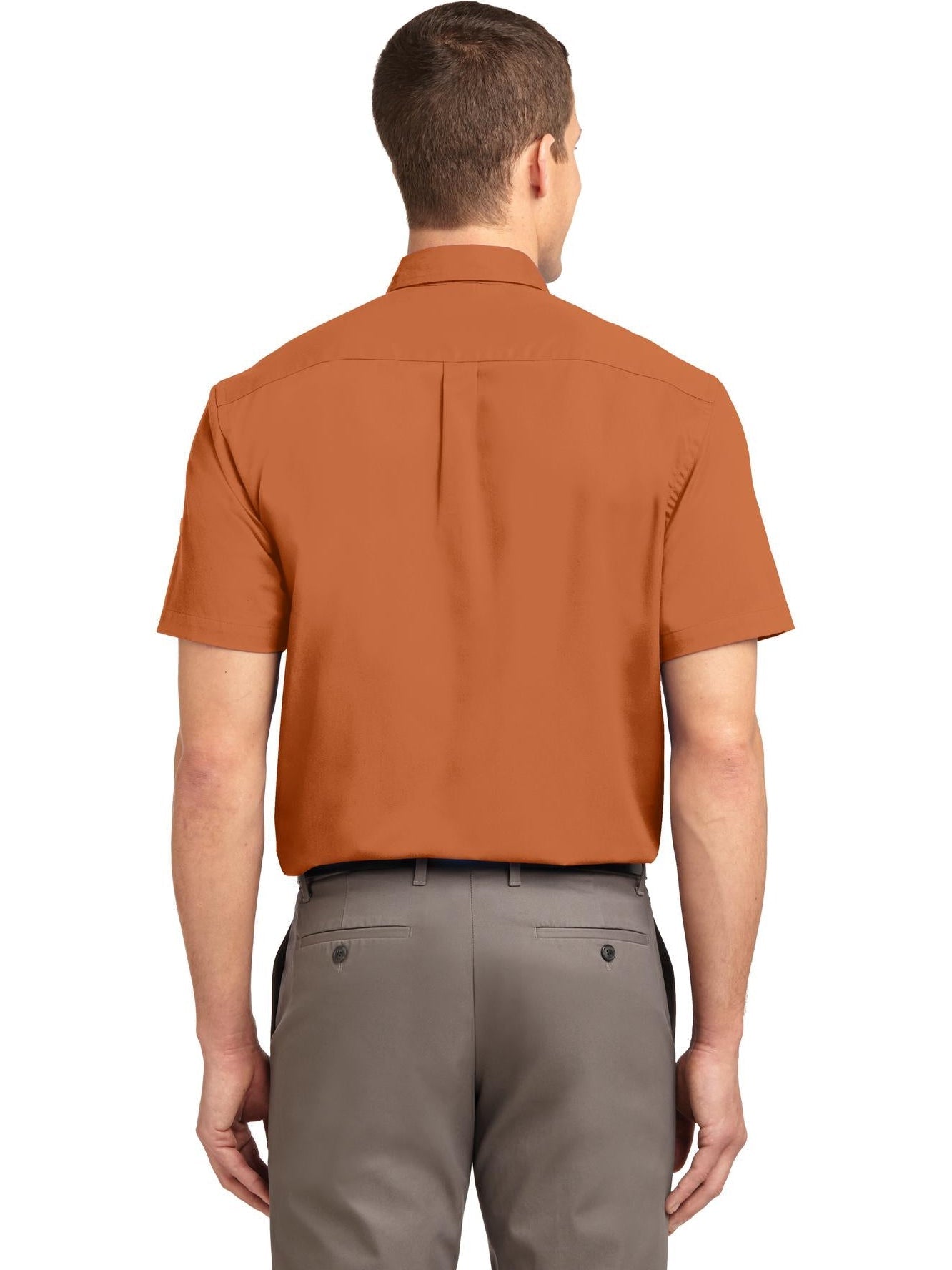 no-logo Port Authority Tall Short Sleeve Easy Care Shirt-Regular-Port Authority-Thread Logic
