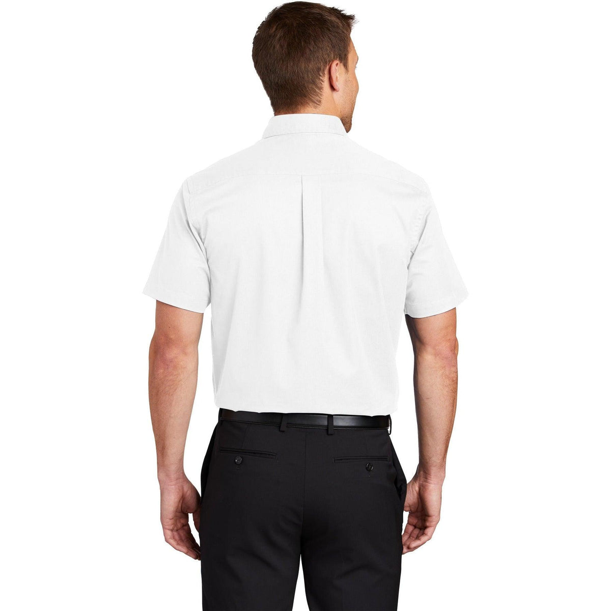 no-logo Port Authority Tall Short Sleeve Easy Care Shirt-Dress Shirts-Port Authority-Thread Logic