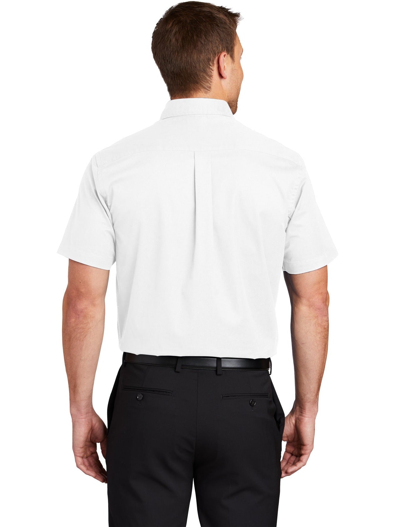 no-logo Port Authority Tall Short Sleeve Easy Care Shirt-Regular-Port Authority-Thread Logic